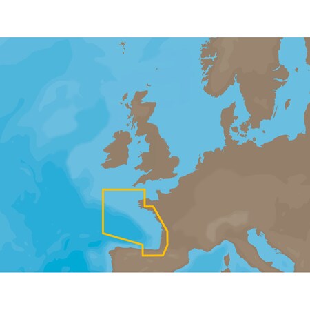 C-Map NT+ EW-C203 - France Atlantic Coasts - C-Card EW-C203C-CARD